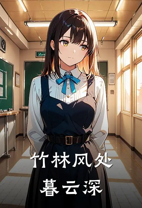 竹林风处，暮云深